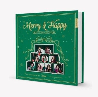 【未開封新品] (TWICE） - 正規1集リパッケージ [Merry & Happy] Merry Ver