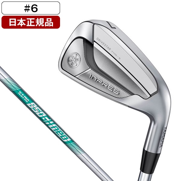 日本正規品 inpres DRIVE STAR (インプレス ドライブスター) TypeS 単品アイアン 2025年モデル N.S.PRO 850GH NEO スチールシャフト(S) I#6