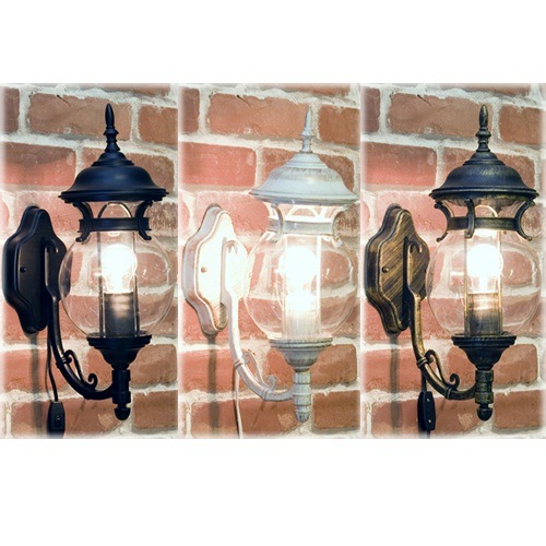 広間やお部屋に取り付けてオシャレ演出オシャレな外灯風なデザインアベニューウォールランプボール