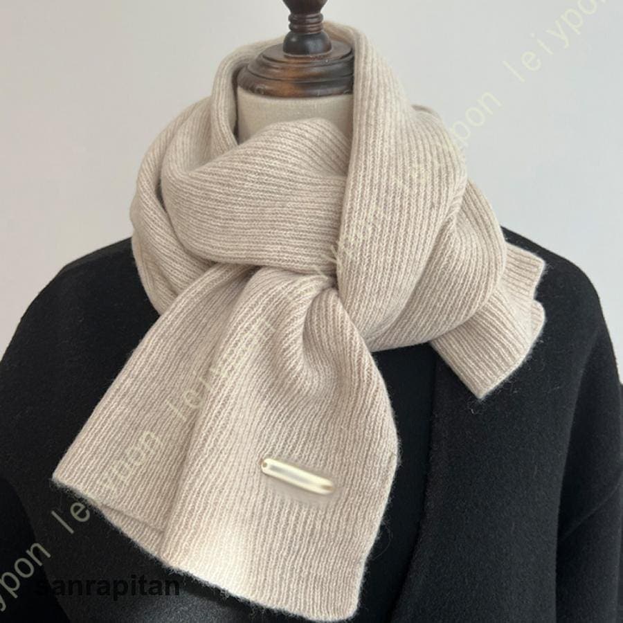 スヌード ネックウォーマー マフラー レディース 編み込み リブニット 無地 シンプル アウトドア お出かけ 通勤通学 カジュアル 可愛い 暖か 柔らか740