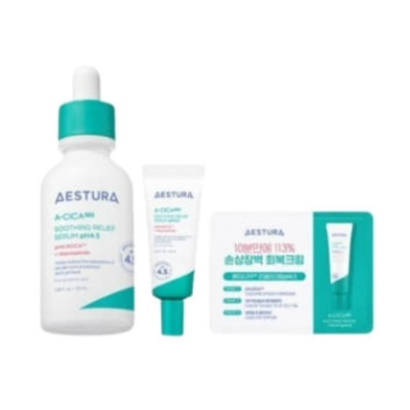 【肌を整えるCICA集中ケア】 ACiCA365 セラム pH4.5 40ml＋セラム20ml＋クリーム1mlセット韓国ドクターズコスメ低pH×肌キメケア敏感肌用ト