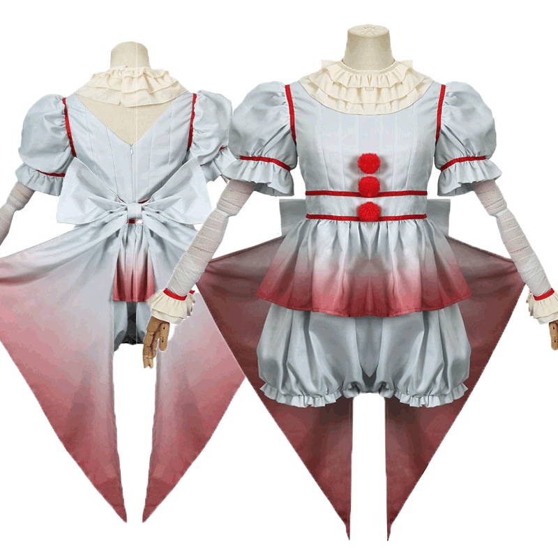 コスプレ変装仮装 衣装 ピエロ ハロウィン 少女 公演着 リターンマッチ