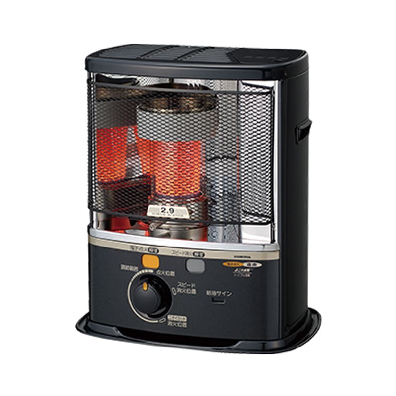 コロナ CORONA ポータブル石油ストーブ 主に8畳用 ダークグレー SX-E2924Y-HD