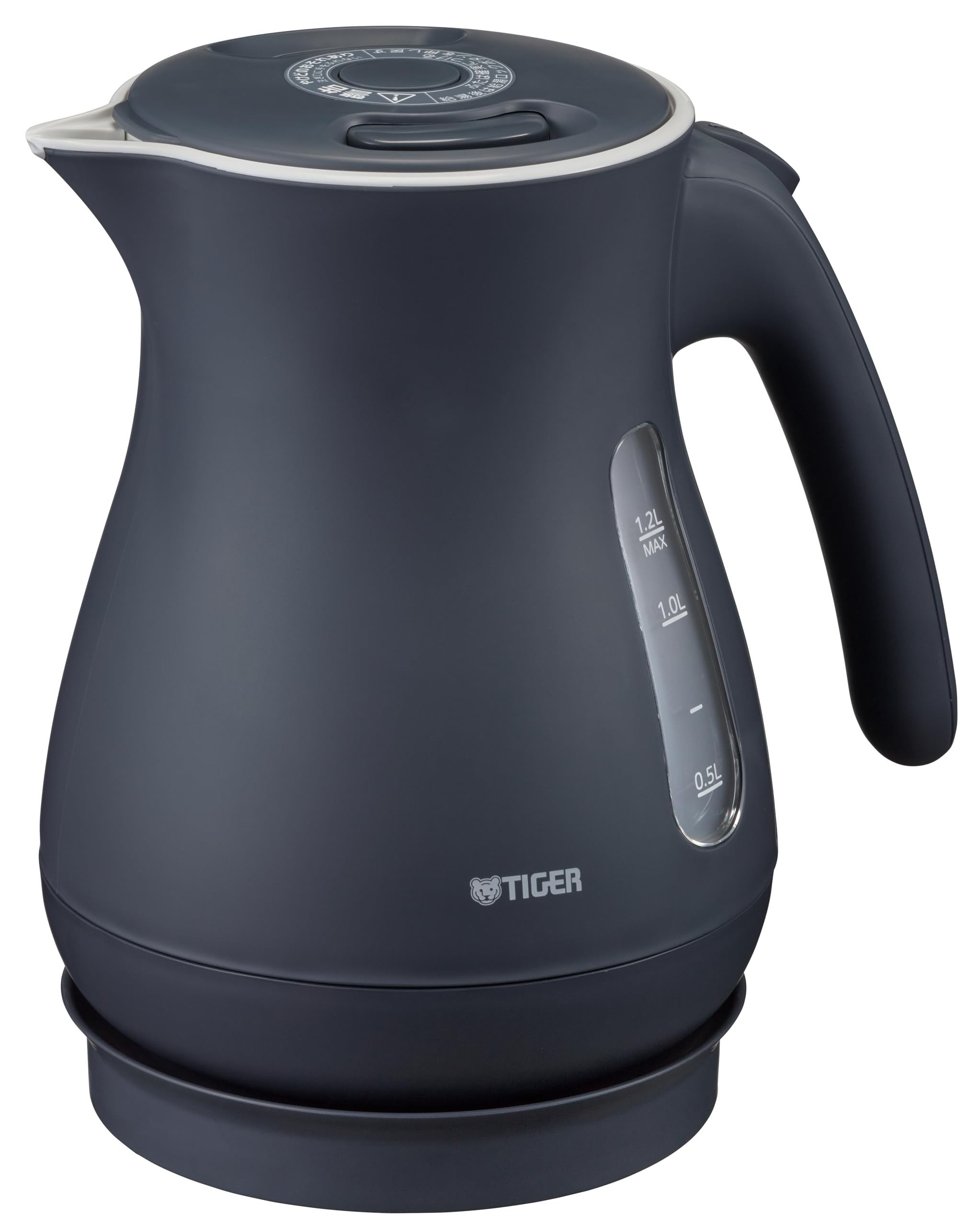 【WEB限定】タイガー魔法瓶 電気ケトル 驚速 軽量 湯沸かし 蒸気セーブ 1.2L 転倒お湯漏れ防止 カラ炊き防止 スレートブルー PCL-N120AS 5,410円