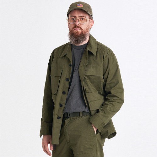 [送料無料]スミスアもーグランドデュークフィールドジャケットカーキ