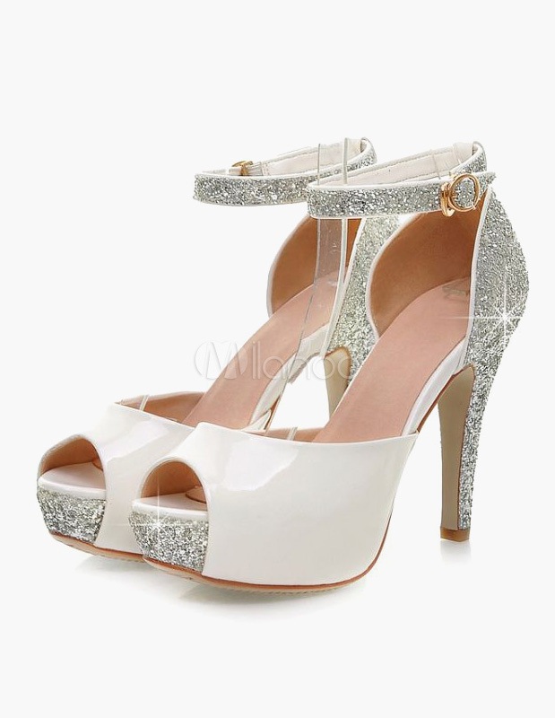 ピープトウシューズ特許PUプラットフォームサンダル