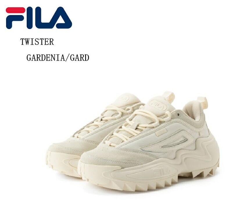 FILA (フィラ)TWISTER ツイスター 5XM02269 レディス 厚底カジュアルスニーカー 厚みのある曲線を活かしたオーガニックなソールデザインが強い存在感を主張 通学にも最適