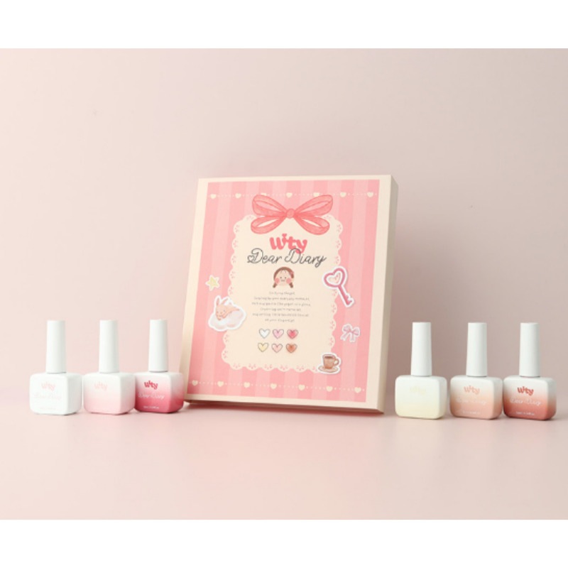 Wity / Dear Diary Syrup gel Nail 6 set 6,230円