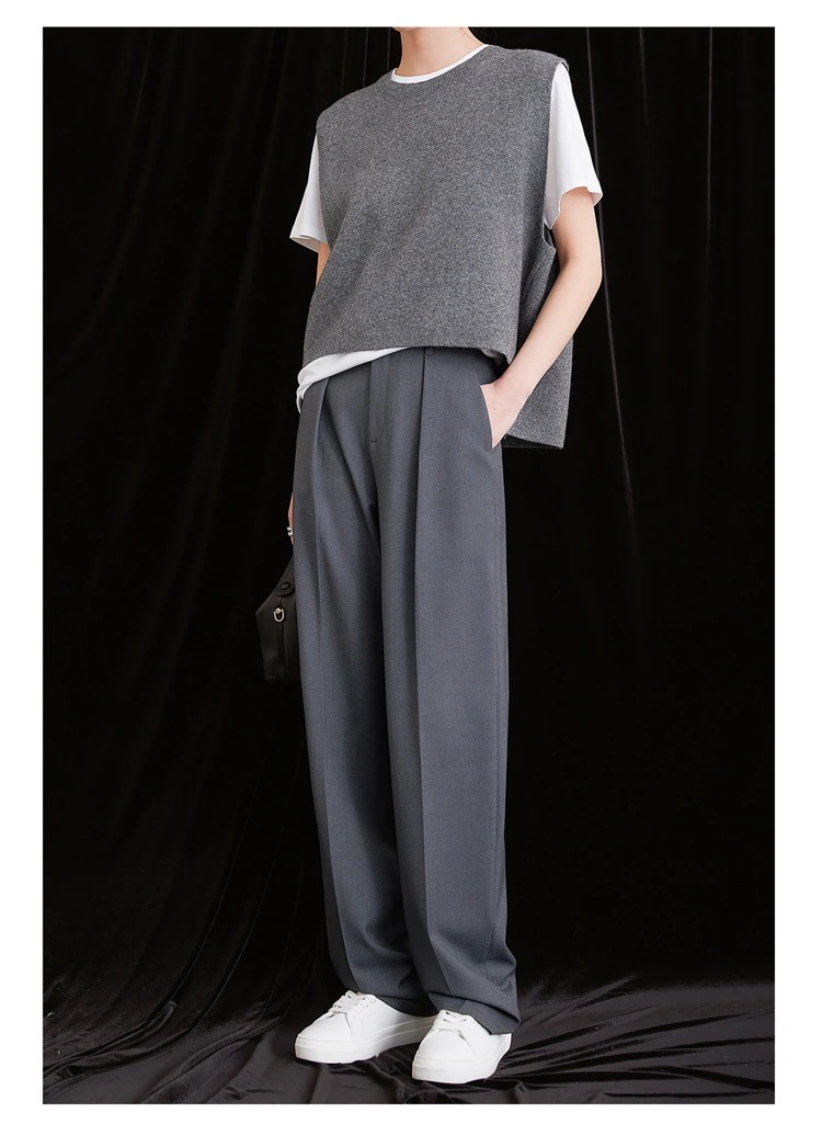 早い者勝ち ロングパンツ スーツパンツ 2023秋冬 カジュアルパンツ スリム ワイドパンツ ストレートパンツ スラックス 快適である 女性 5,080円