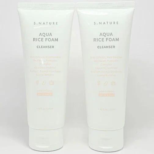 エスネイチャー アクアライス 弱酸性フォームクレンジング 160ml 2個 低刺激フォーム マイルドなクレンジング