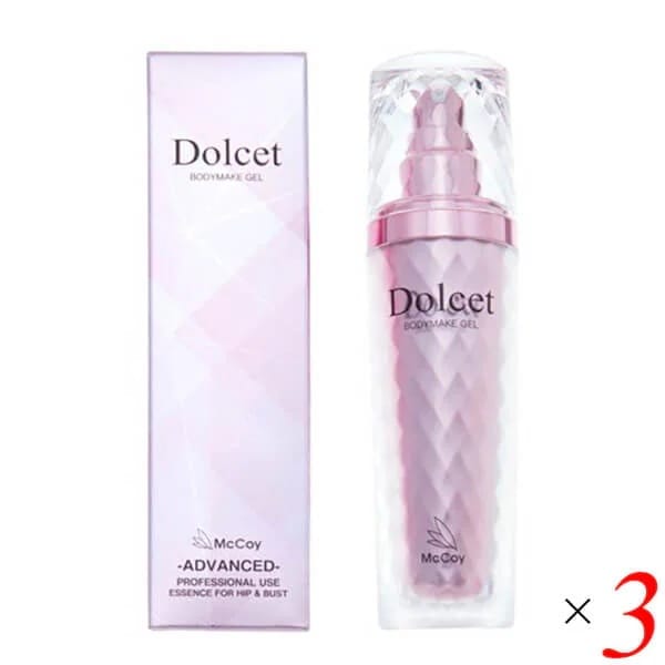 Dolcet ドルセット ボディメイク ジェル 60g 3個セット McCoy