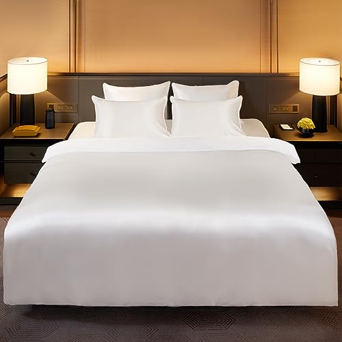 Utukky シルク掛け布団カバー シルク布団カバー 170×210cm 100%天然シルク 保湿・保温性 掛けふとんカバー 寝具カバー 洗える 肌に優しい 寝癖軽減 静電気防止 丸洗い可能 オールシ