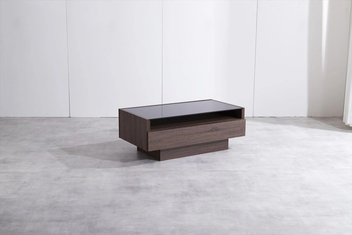 【幅85cm】Connie ガラス天板センターテーブル　センターテーブル　ガラス　テーブル　モダン　ラグジュアリー