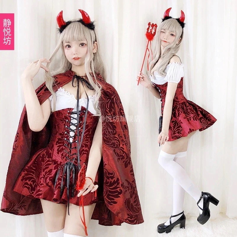 ハロウィン 大人用コスム 女王ドレスアップ 魔女ドレス 魔女 ゴシック 風 赤ずきんちゃん マント マント 吸血鬼