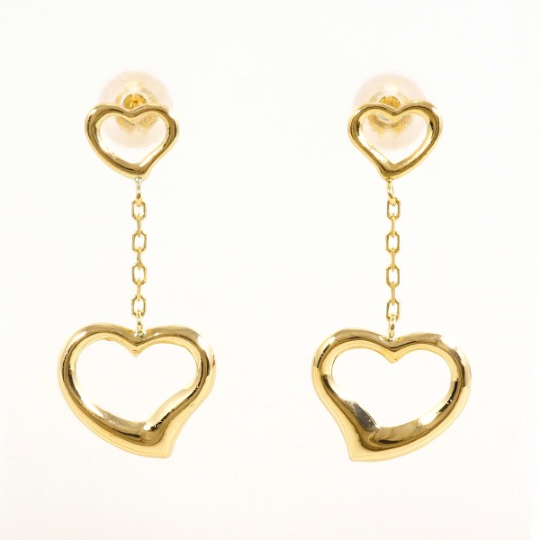 K18 18金 YG ピアス ジュエリー 中古