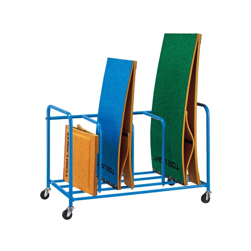 (代金引換・個人宅・北海道・沖縄県への配送不可) 踏切板運搬車120ー4 体育用品 (T1646)