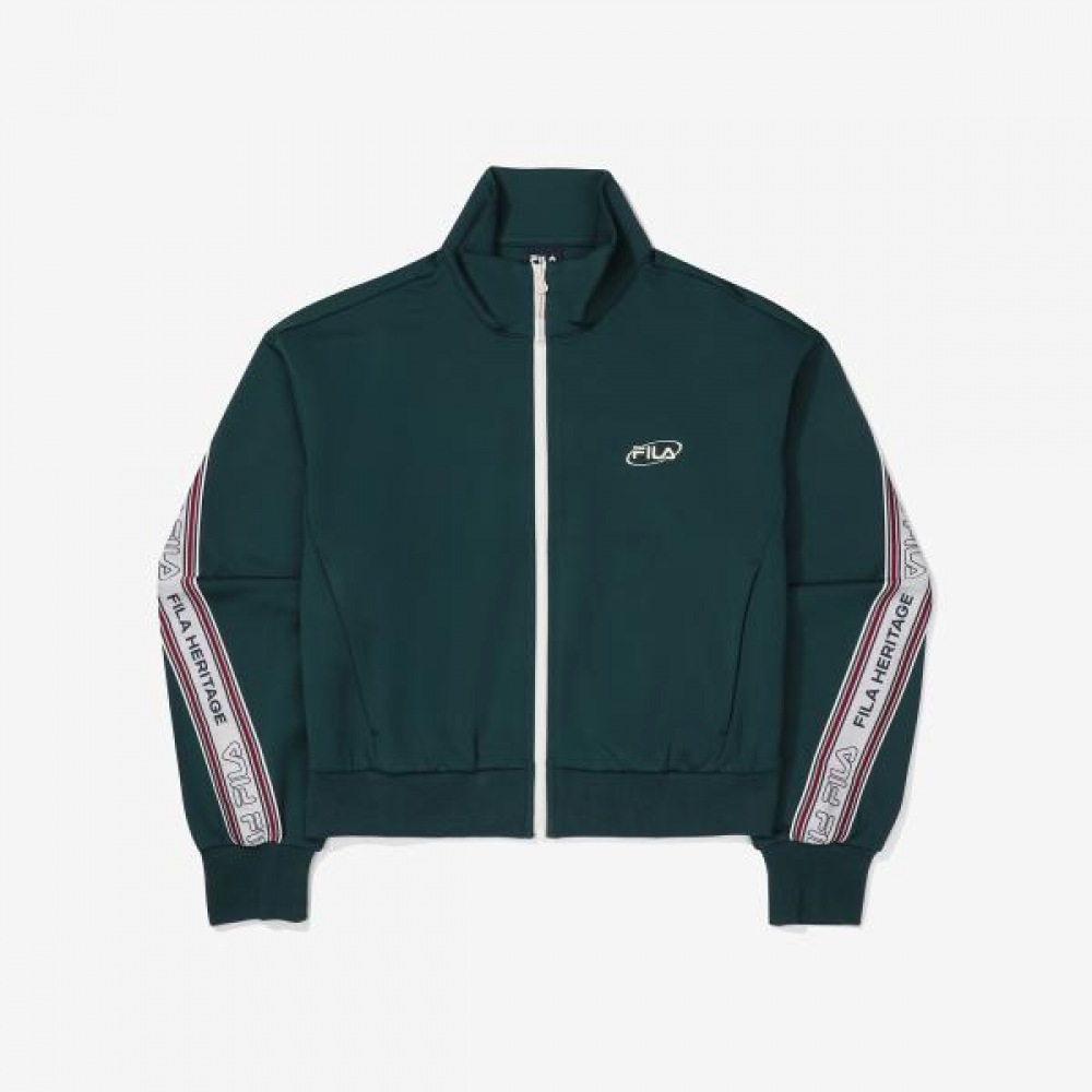 FILA テープ ストレッチ トレーニングジャケット