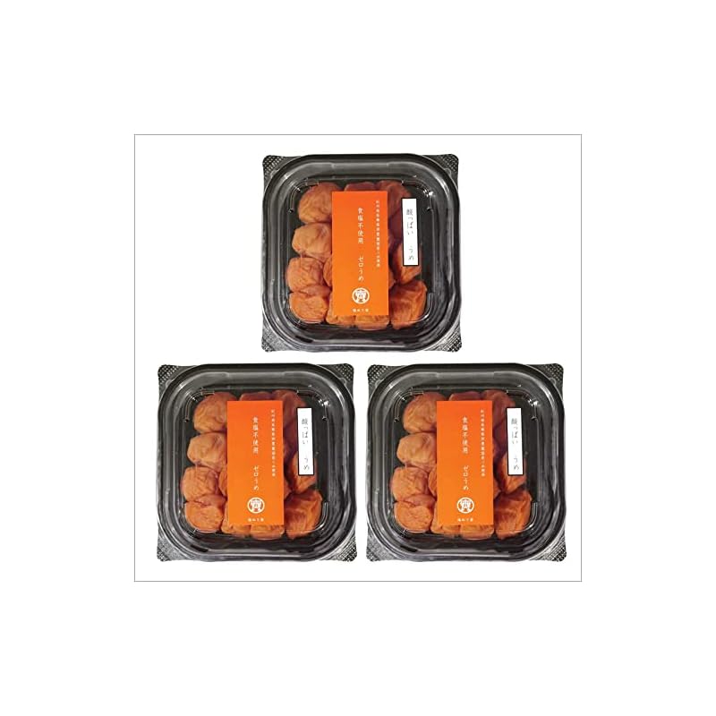 無塩梅 塩ぬき屋 ゼロ梅 国産紀州南高梅 200g 酸っぱい味 (酸っぱい味, 600g) 5,233円