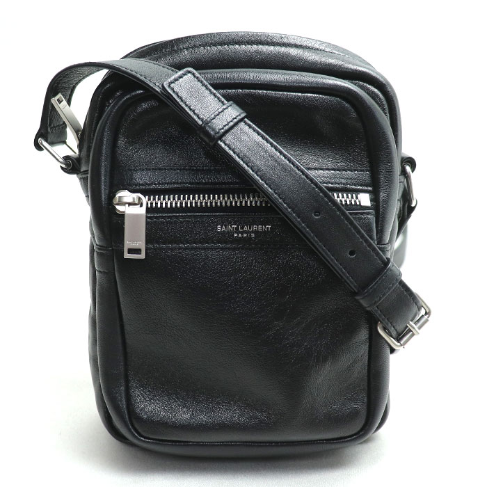 SAINT LAURENT サンローラン ベイビーキャット ショルダーバッグ ブラック 581700 1GE0E 1000 レディース 中古 美品 43,615円