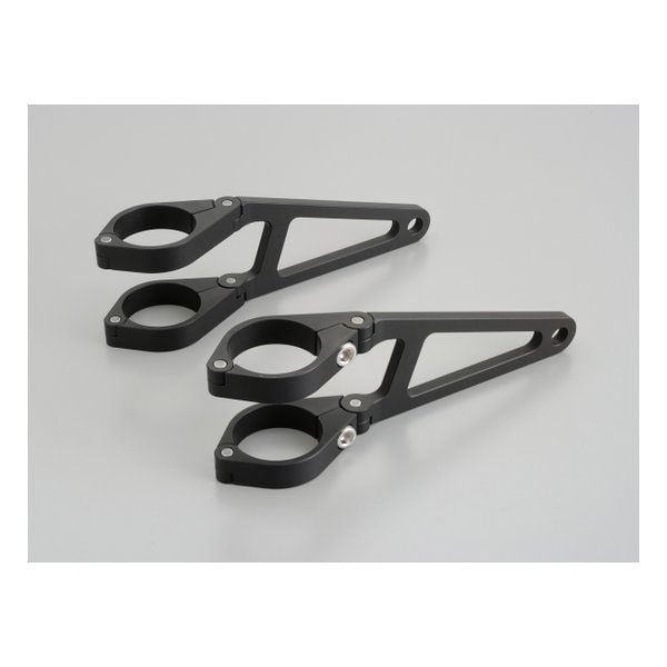 アルミヘッドライトブラケット 径35mm/ロング ヒンジ式 D26943