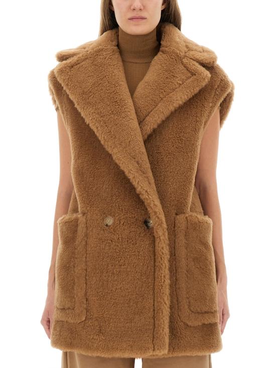MAX MARA Women Vests 2521276263600 739001 BEIGE