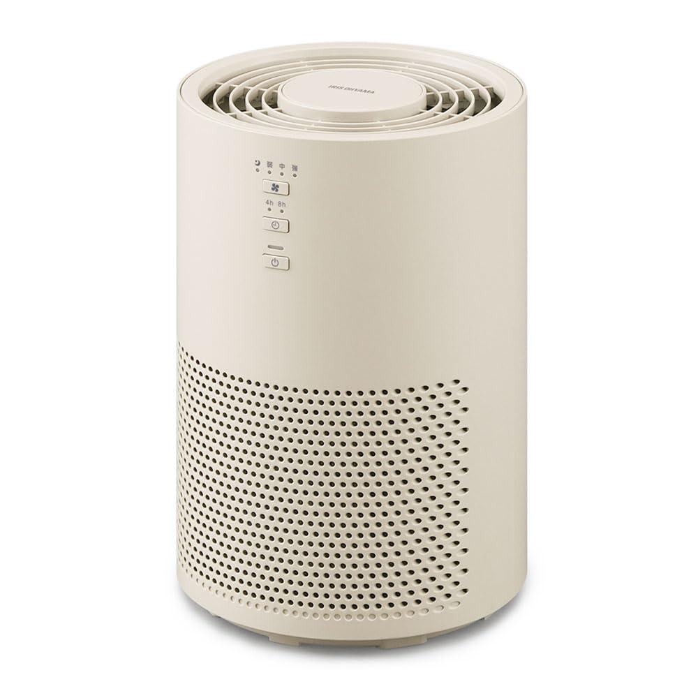 アイリスオーヤマ 空気清浄機 10畳 小型 消臭 除菌 脱臭 ホコリ 花粉 集じん PM2.5 ペット 静音 省エネ 軽量 タバコ アレルギー対策 コンパクト おやすみモード インテリア 切りタイマー