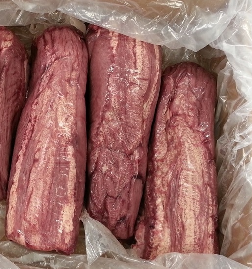 特選上牛タンブロック　先無し旨いとこだけ　業務用　1ケース2から3本入り約3kg前後