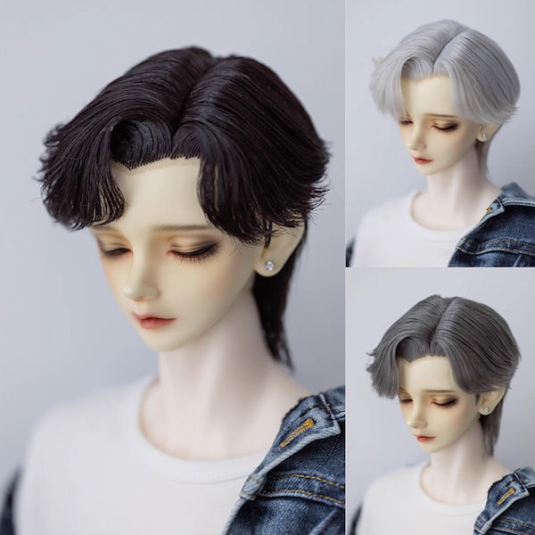 Qoo10] BJD 1/3 ドールウィッグ ショート