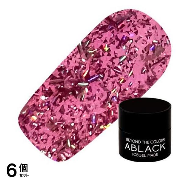 ICEGEL(アイスジェル) A BLACK レーザーオンオフジェル 1350 レーザーベリー 3g 6個セット
