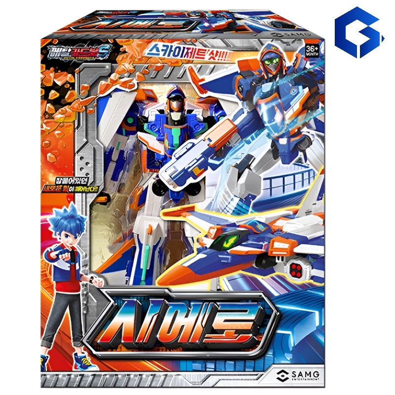[2024 新製品] メタルカードボット S シーズン2 シエロ 変身ロボット 戦闘機 飛行機 変身ロボット 韓国