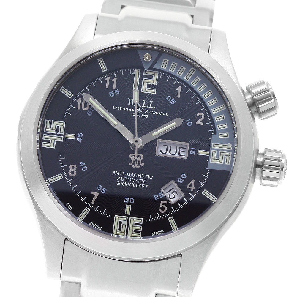 ボール BALL WATCH DM1020A エンジニアマスターII ダイバー デイデイト 自動巻き メンズ 良品 _964901【中古】