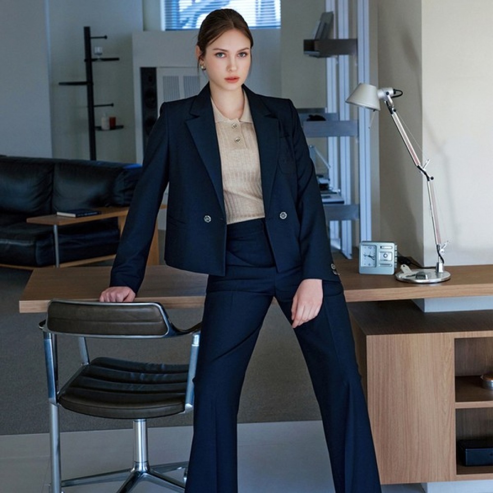 (エスソレディア) S ソレディアステッチポイントストレートパンツ SOO2WPT020