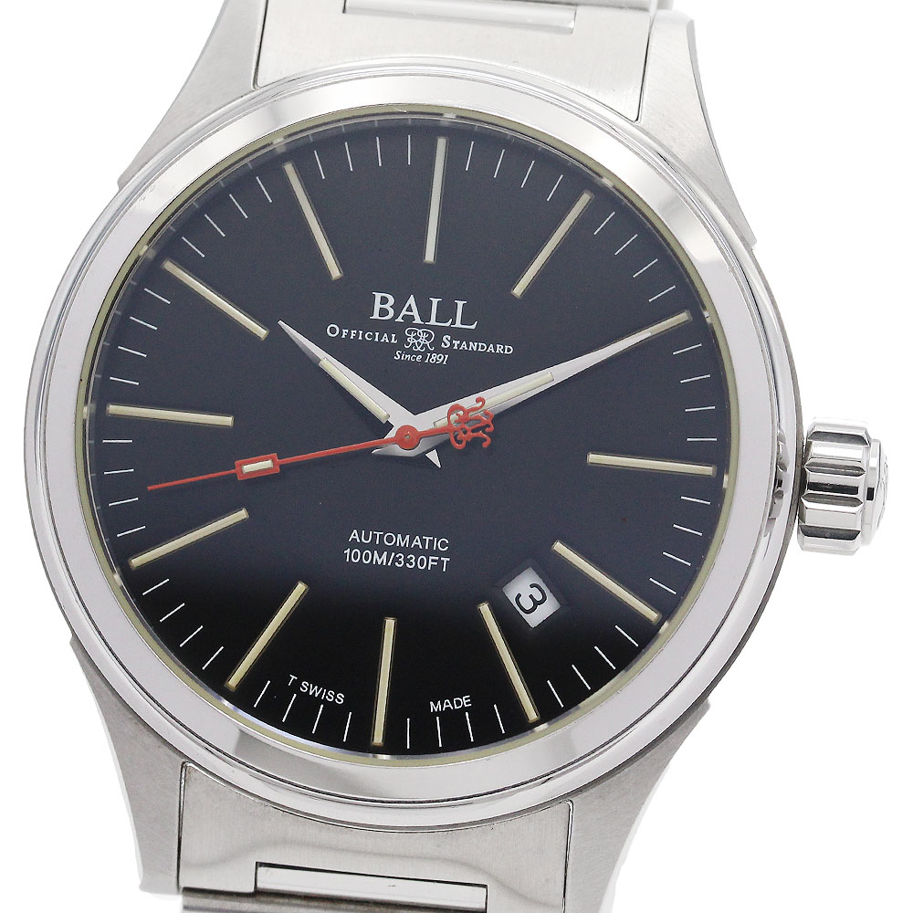 ボールウォッチ BALLWATCH NM2188C-S3-BK ファイヤーマン デイト 自動巻き メンズ _934780【中古】