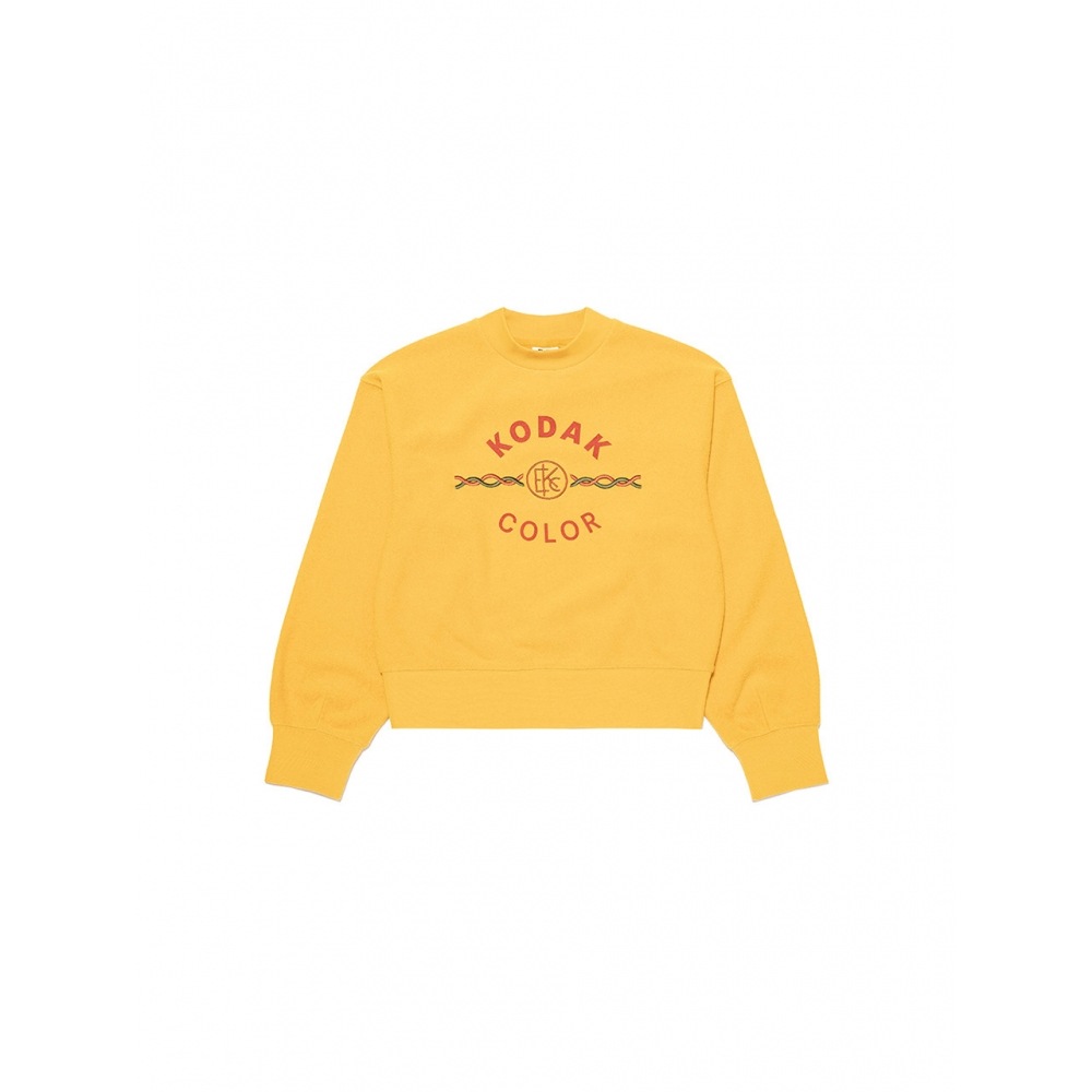 KODAK Apparel コダカラーグラフィックテリーマンツーマンウーマンYELLOW 14,332円