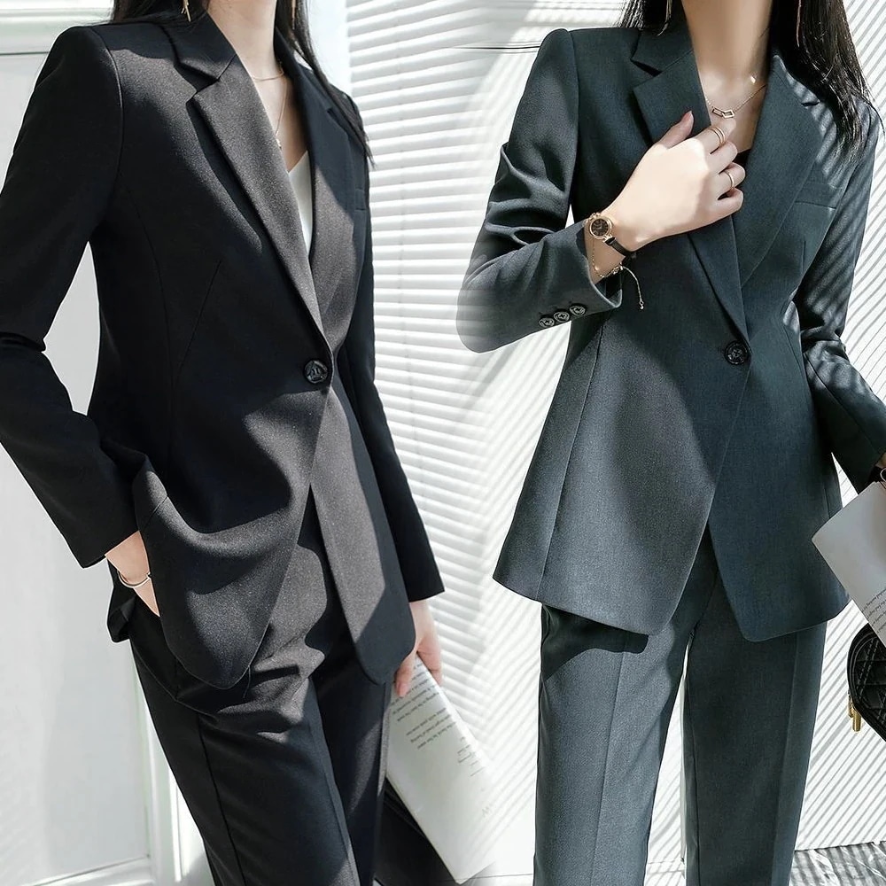 【人気商品超目玉】セットアップ レディース ブレザー パンツスーツ おしゃれ 卒業式 服 母 ママフォーマ ママスーツ フォーマル ビジネススーツ 2点セット OL 入学式 入園式