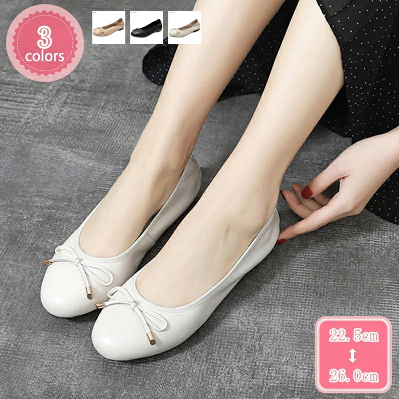 1000円OFFクーポン ラウンドトゥ パンプス レディース フラットシューズ ローファー フラットパンプス 大きいサイズ ローヒール カジュアルシューズ 痛くない 靴 お出掛け 旅行 上品 きれいめ