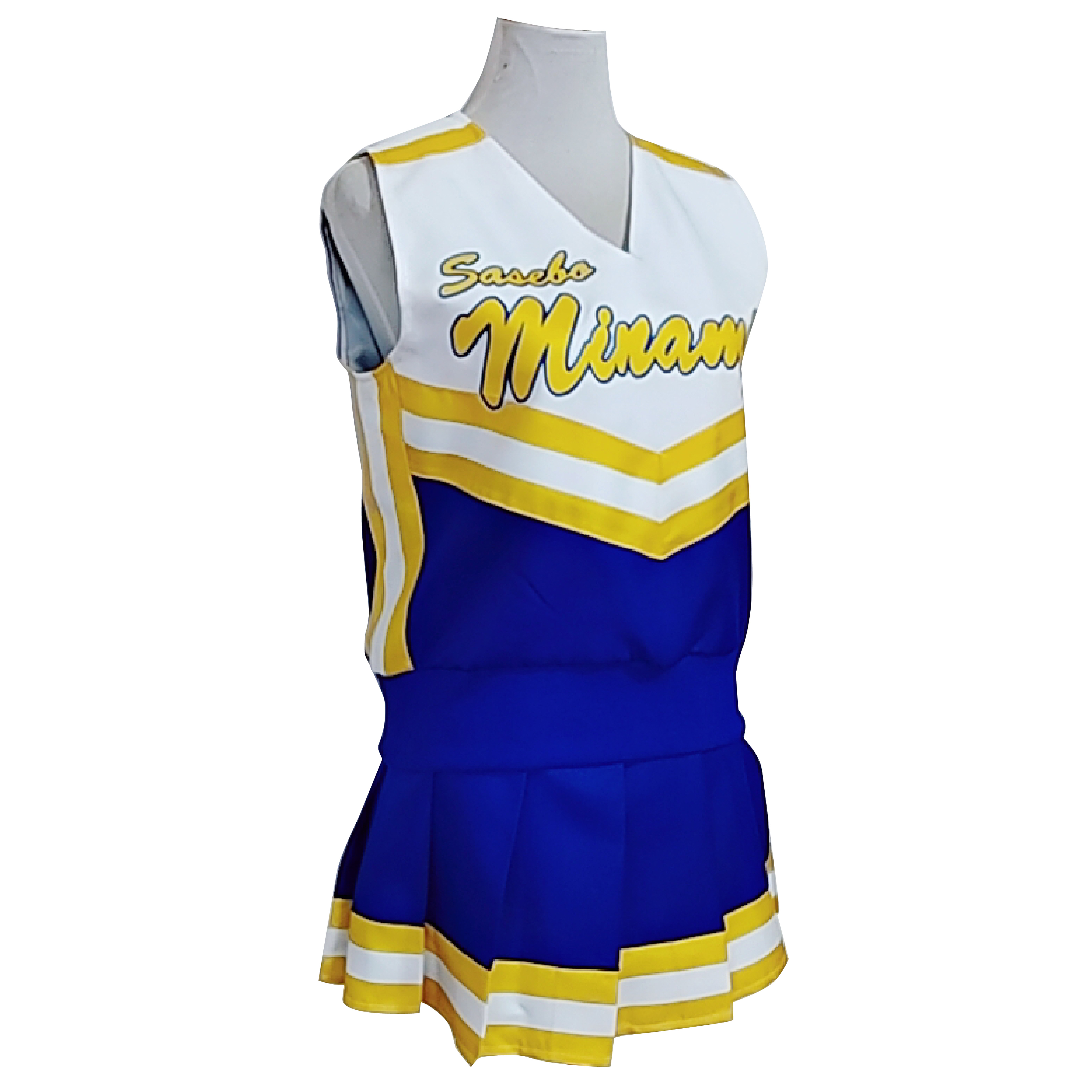 コスプレ衣装 に適合する 長崎県 佐世保南高校チアユニフォームセットC2398