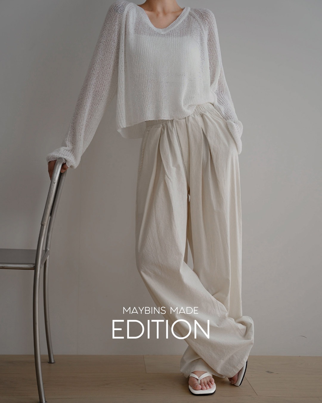 [MADE] ライクリネンパンツ韓国ファッション レディース