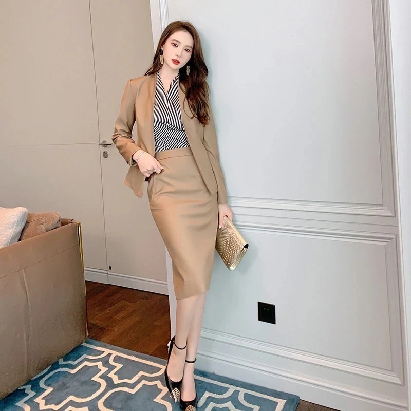 【JY.上品】 秋 スーツセット 通勤 セットアップ フォーマル 上下セット パーティー キャバドレス 着痩せ 大人 披露宴 卒業式 結婚式 演奏会 同窓会 正式 234 メガ割 4,522円