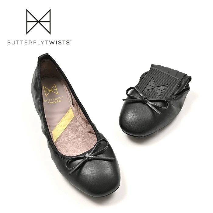 バタフライツイスト MELISSA (メリッサ) レディース 靴 折りたたみ フラットシューズ 靴 携帯 シューズ Butterflytwist