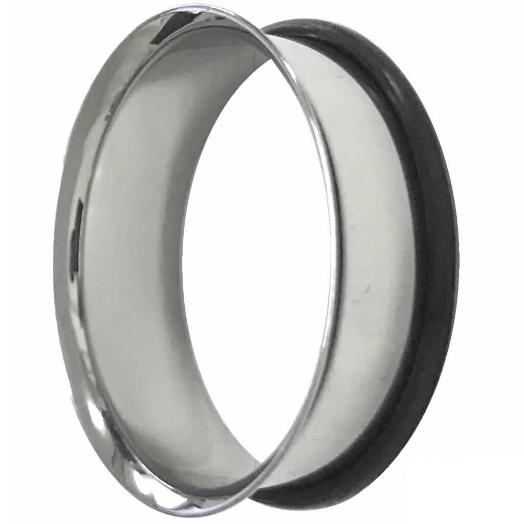 ボディピアス 48mm シングルフレアアイレット 48ミリ サージカルステンレス316L 定番 銀色 プレゼント 男性 女性 シンプル プレーン 片側だけ広がった ラッパ xxxfe48xxxxxx