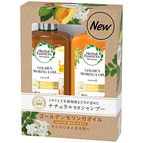 ハーバルエッセンス ビオリニュー ゴールデンモリンガオイル ポンプ シャンプー+コンディショナー 2 4,692円