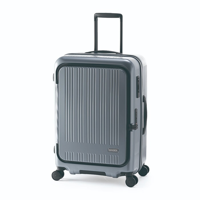 ハードキャリーケース MAXBOX 5～7泊 70L～78L MX-8011-24W-ASGY マットアッシュグレー