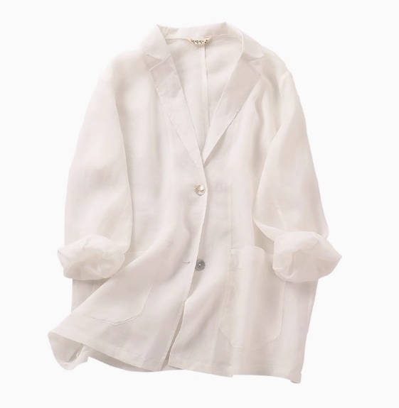 シャツ ブラウス レディース トップス 前開き 長袖 Vネック 襟付き ワイド フレア ポケット 薄手 きれいめ シンプル カジュアル 上品 おしゃれ レトロ アジアン こなれ感 ラフ 個性的 モダン