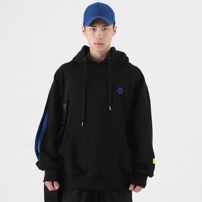 [POWL] HIDDEN BLOCK HOODIE_BLACK 韓国正規品 7,031円