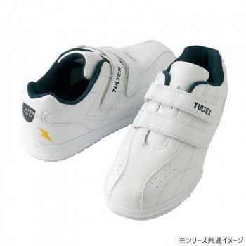 アイトス 51626 セーフティシューズ（耐油/静電/面ファスナー）（男女兼用） ホワイト 26.5cm