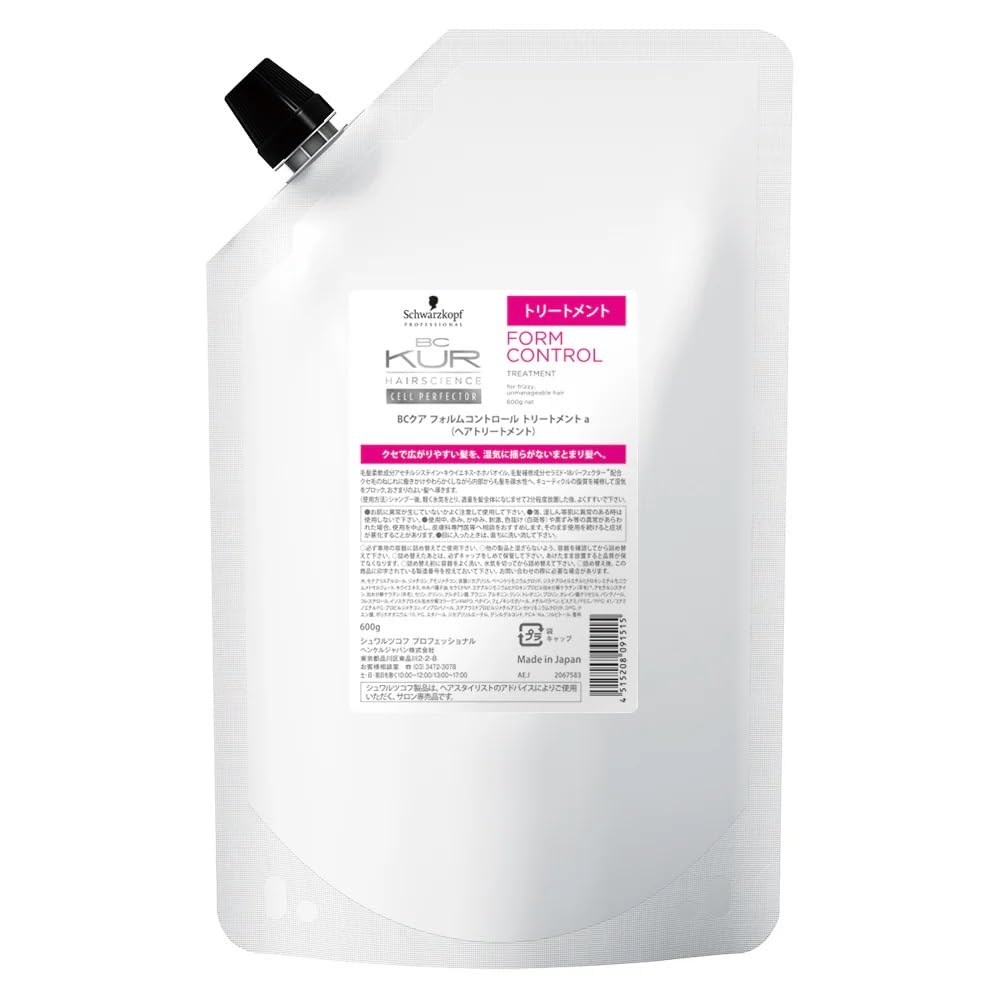 シュワルツコフ BCクア フォルムコントロールトリートメントa 600g レフィル 5,194円