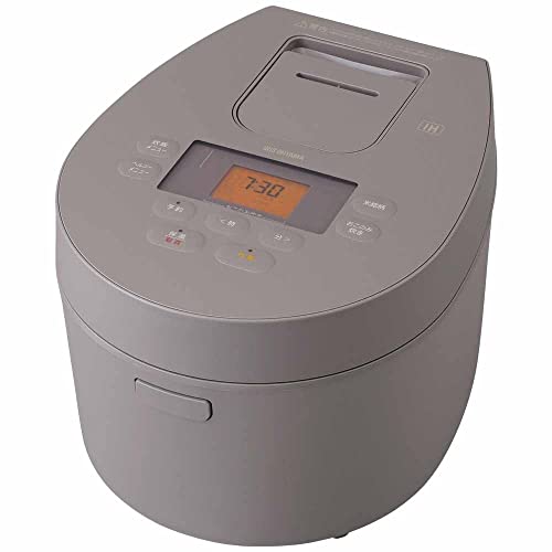 色：カフェブラウン サイズ：5.5合炊き アイリスオーヤマ 炊飯器 5.5合 IH式 50銘柄炊き分