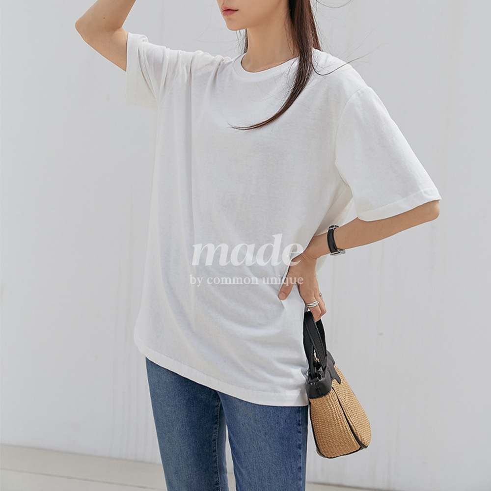 [6色] オールウェイズベーシックルーズ半袖Tシャツ