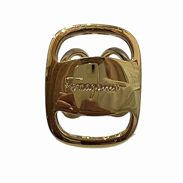 フェラガモ ヴァラ スカーフリング ブランド小物 レディース【中古】